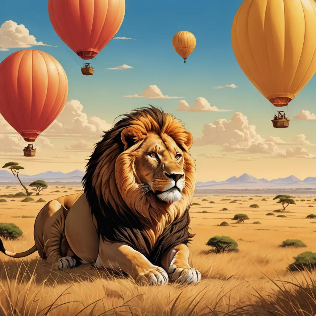 The Inflated Lion