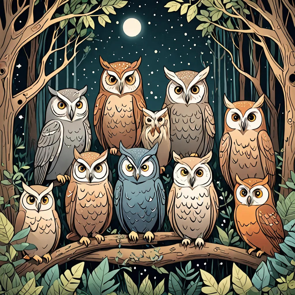 Guardians of the Starlit Forest