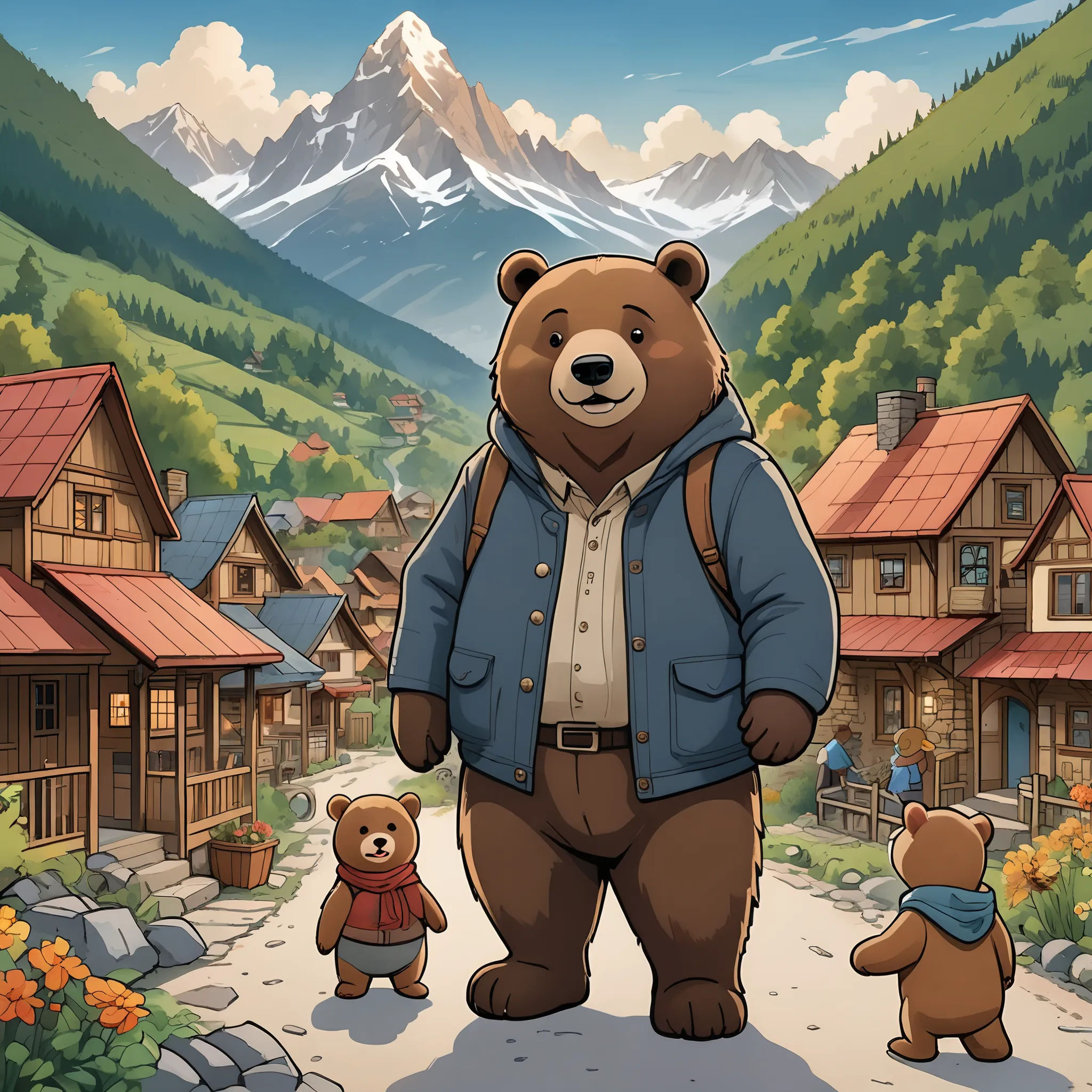 The Bear Helper | Story.com