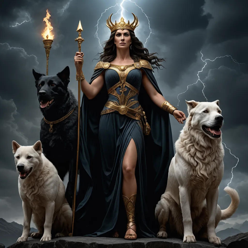 The Goddess and her Companions