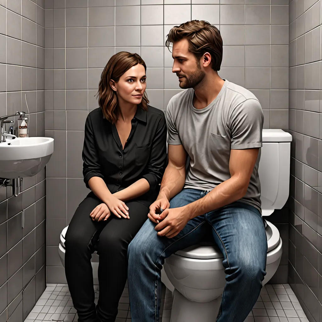 Forbidden Love in the School Toilet