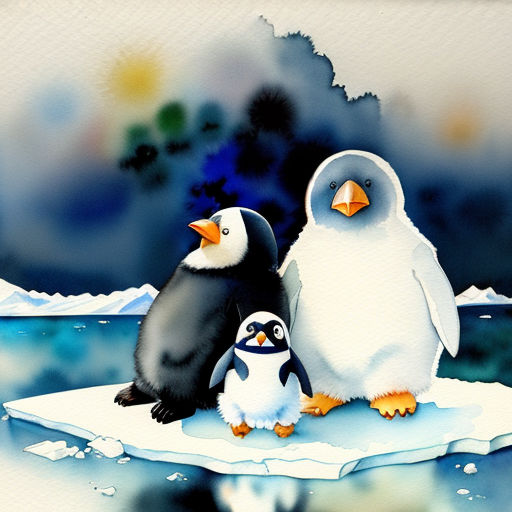 The Penguin and the White Bear