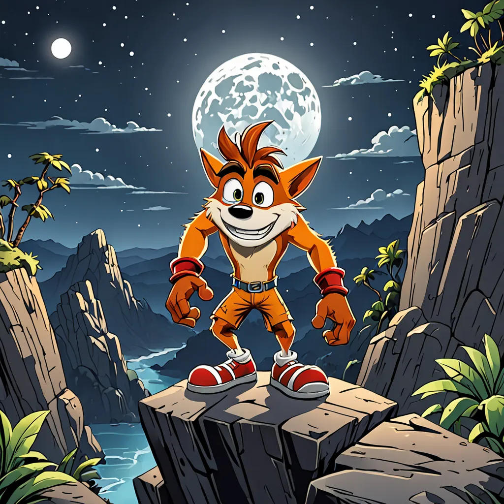 Crash Bandicoot's Moonlit Quest