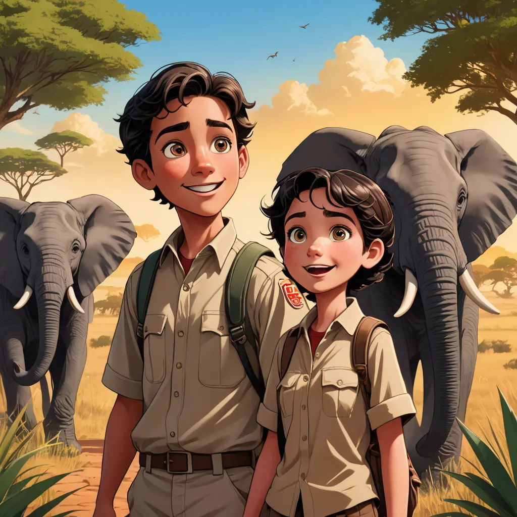 Aventuras na Savana - Descobrindo a Beleza do Autismo cover image