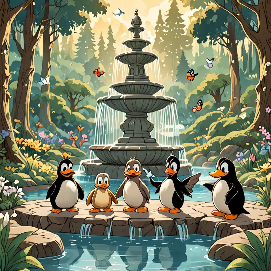 The Quirky Quest of the Feathered Friends