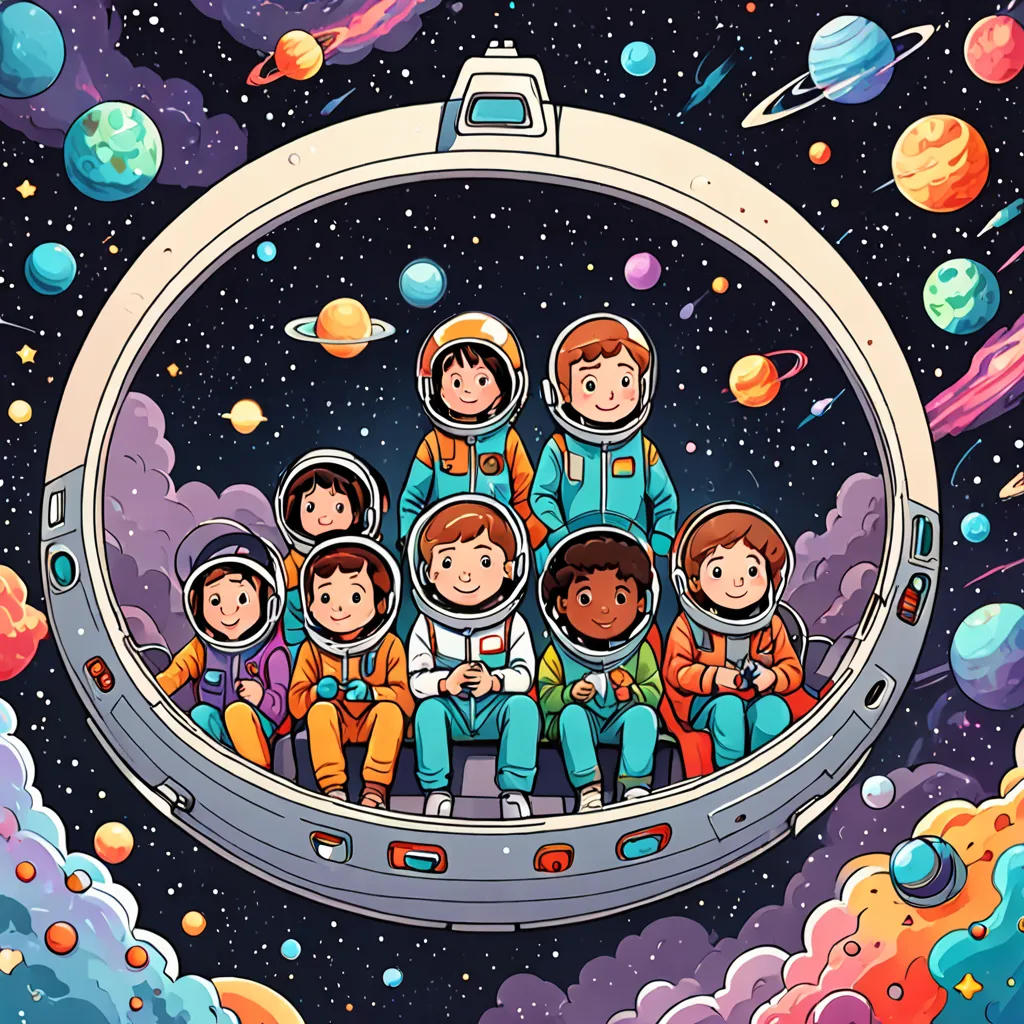 The Galactic Coloring Adventure
