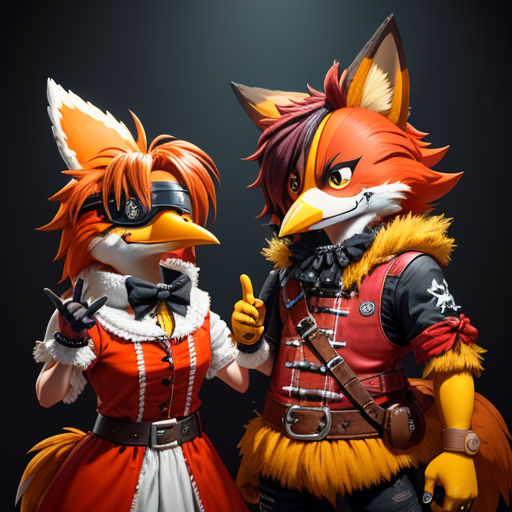 What if fortnite add my favorite fnaf character, Foxy/ShadowFoxy