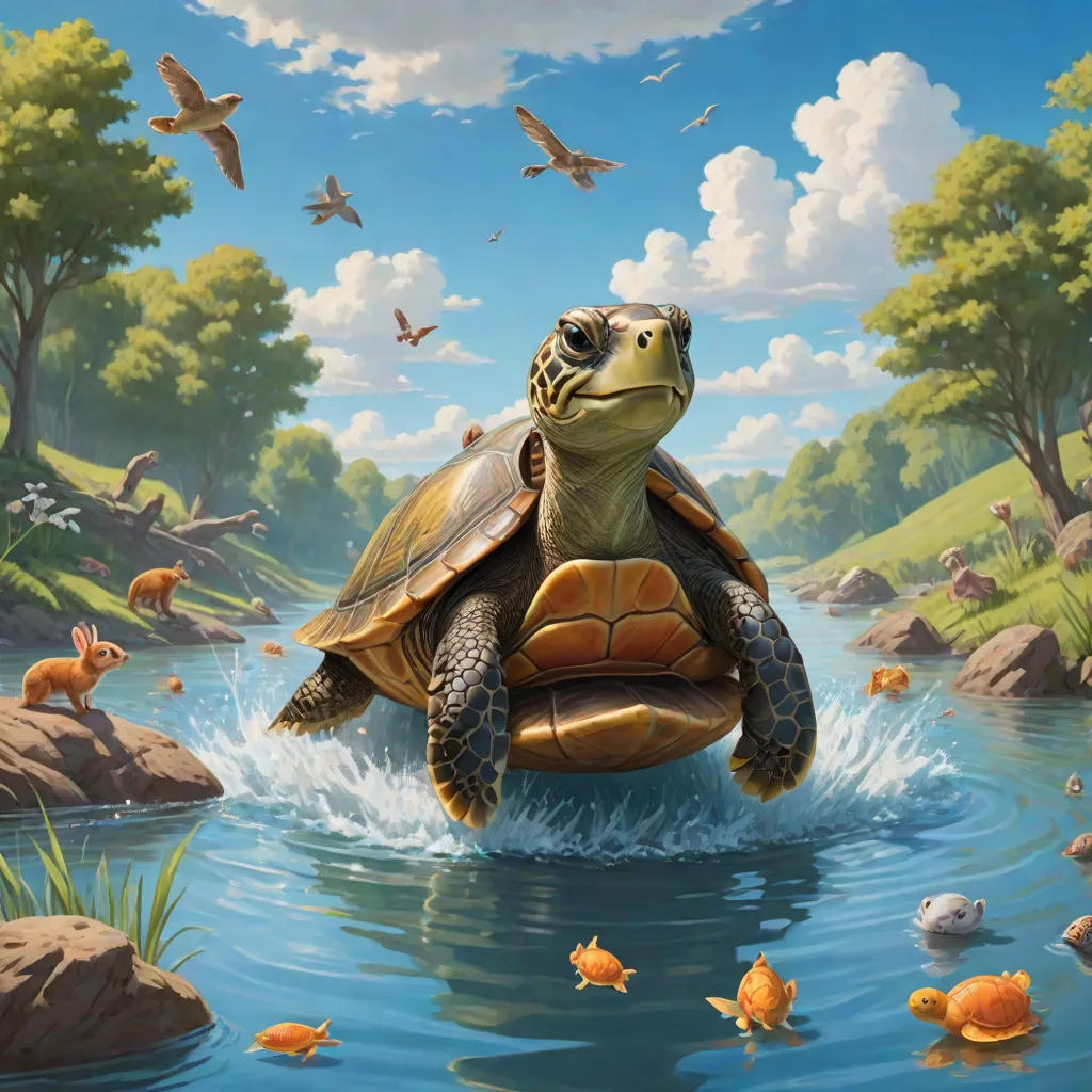 Tilly the Turtle and the Great River Race