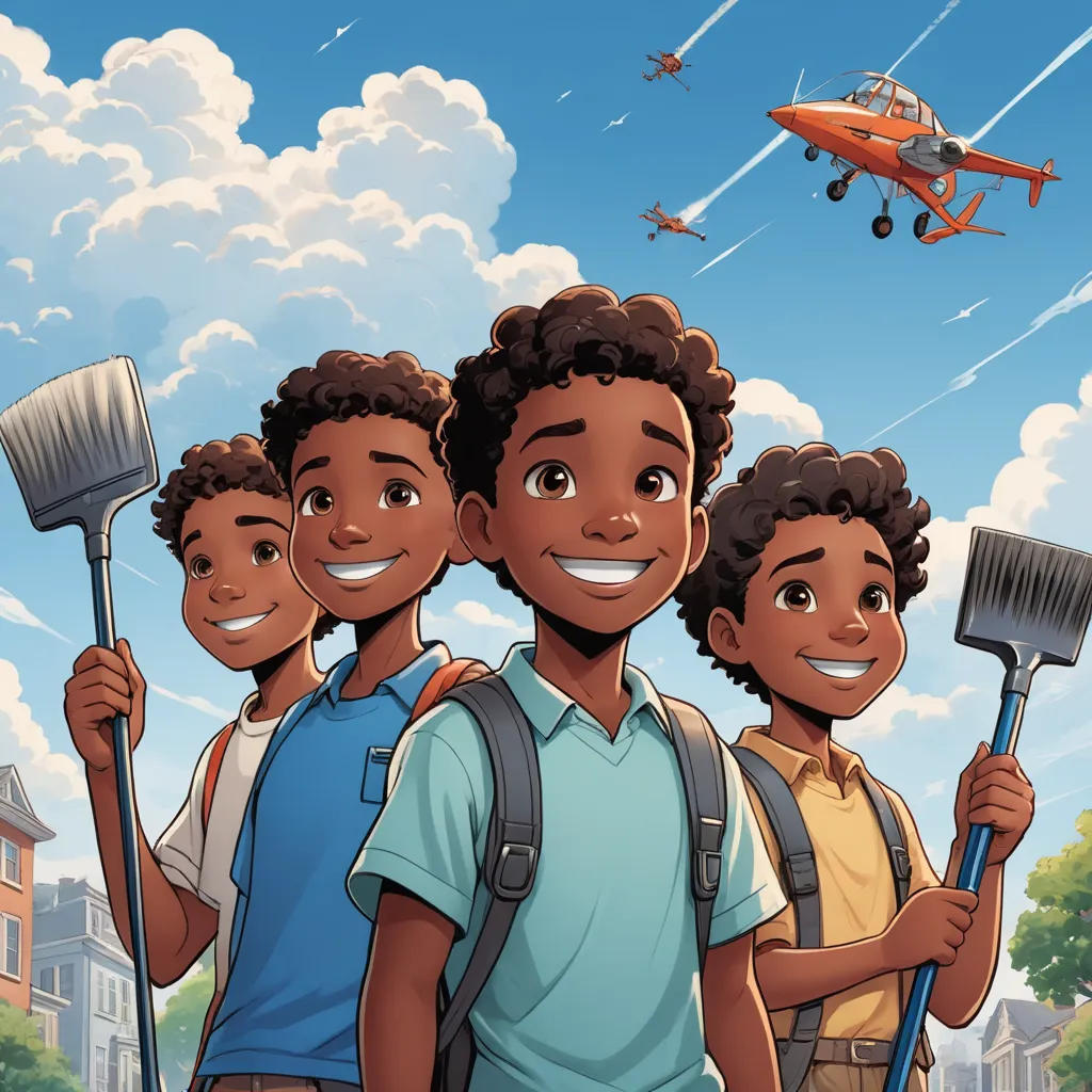 The Sky Cleaners: A Tale of Adventure