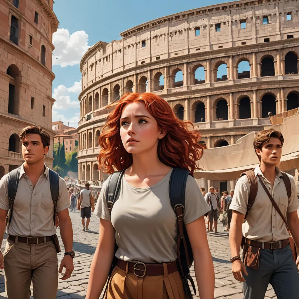 The Superpowered Trio in Rome