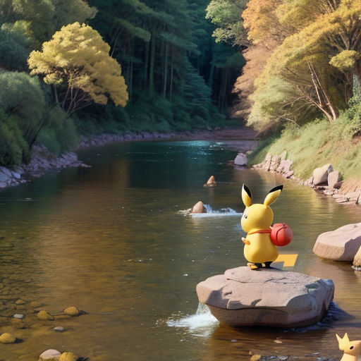 Pikachu and Ho Ho's Shocking Adventure