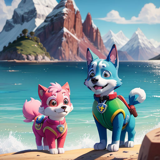 Paw Patrol: Skye and Everest's New Adventure