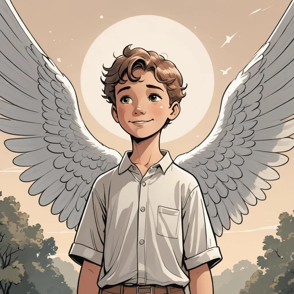 The Angel on the roof