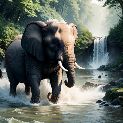 The Brave Little Elephant