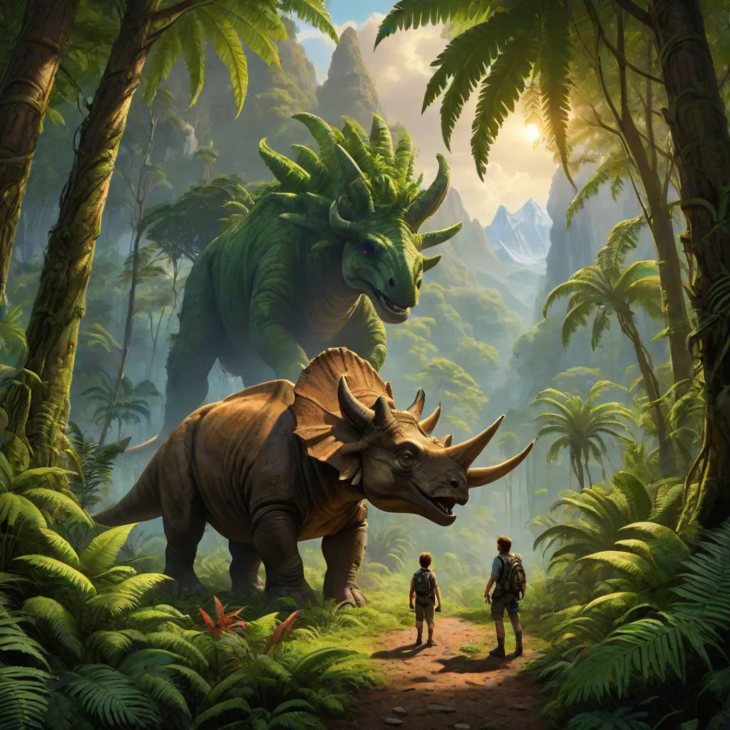 Dino Adventure A Journey Through Time Story