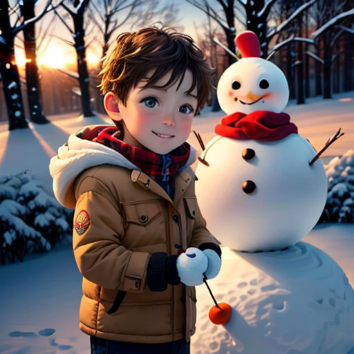 The Sun and the Snowman