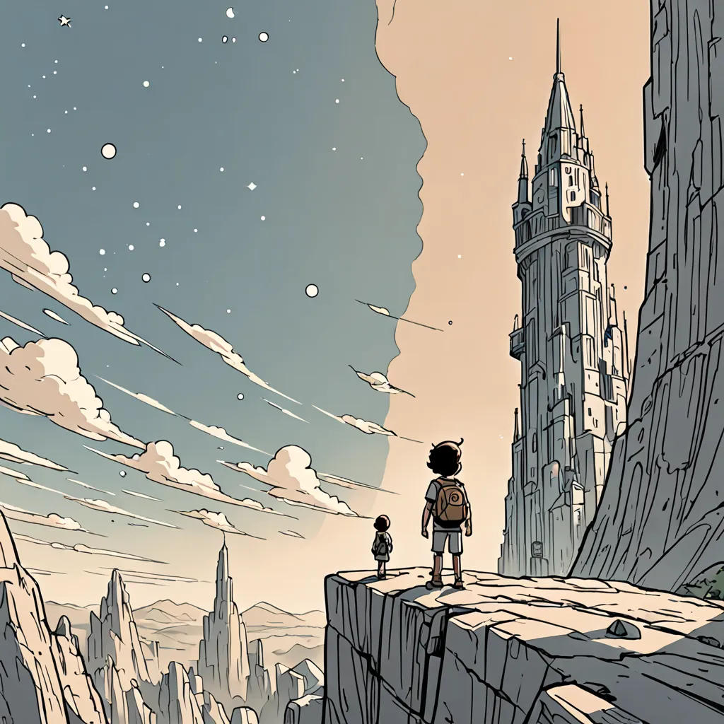 The Giantess and the Tiny Explorer