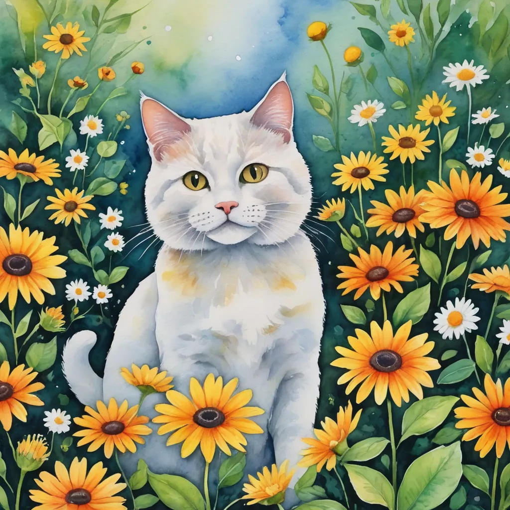 Nob the Gardening Cat