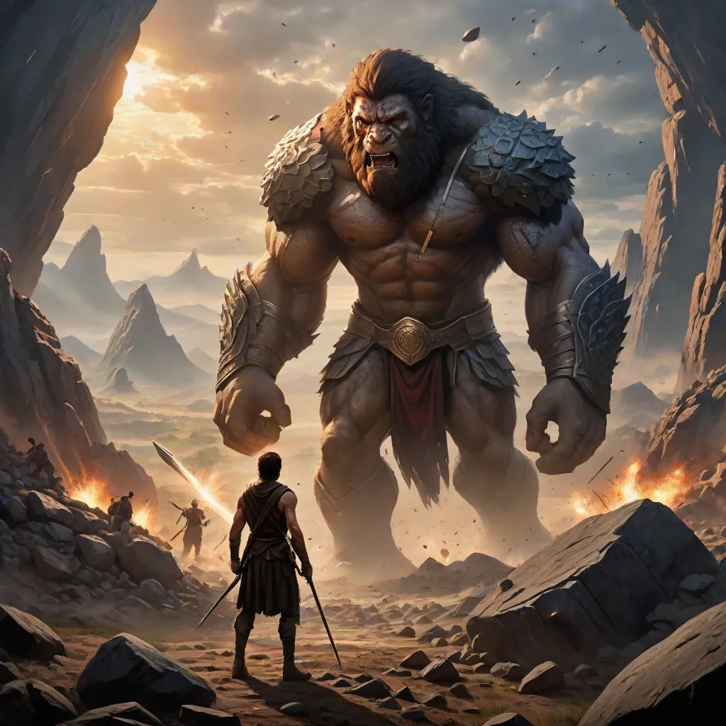 David and Goliath: A Story of Courage
