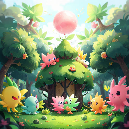 Lost Kirbies in the Pokemon World