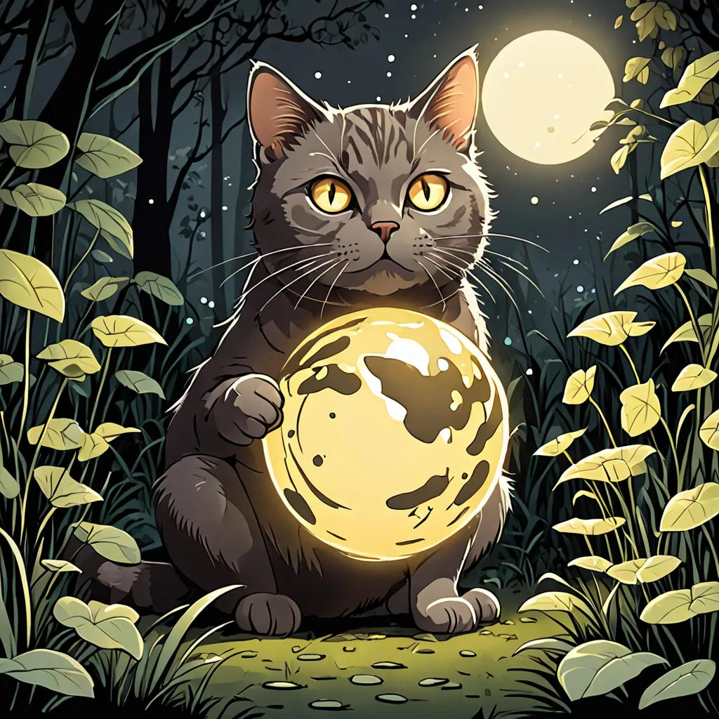 The Cat and the Dark Garden