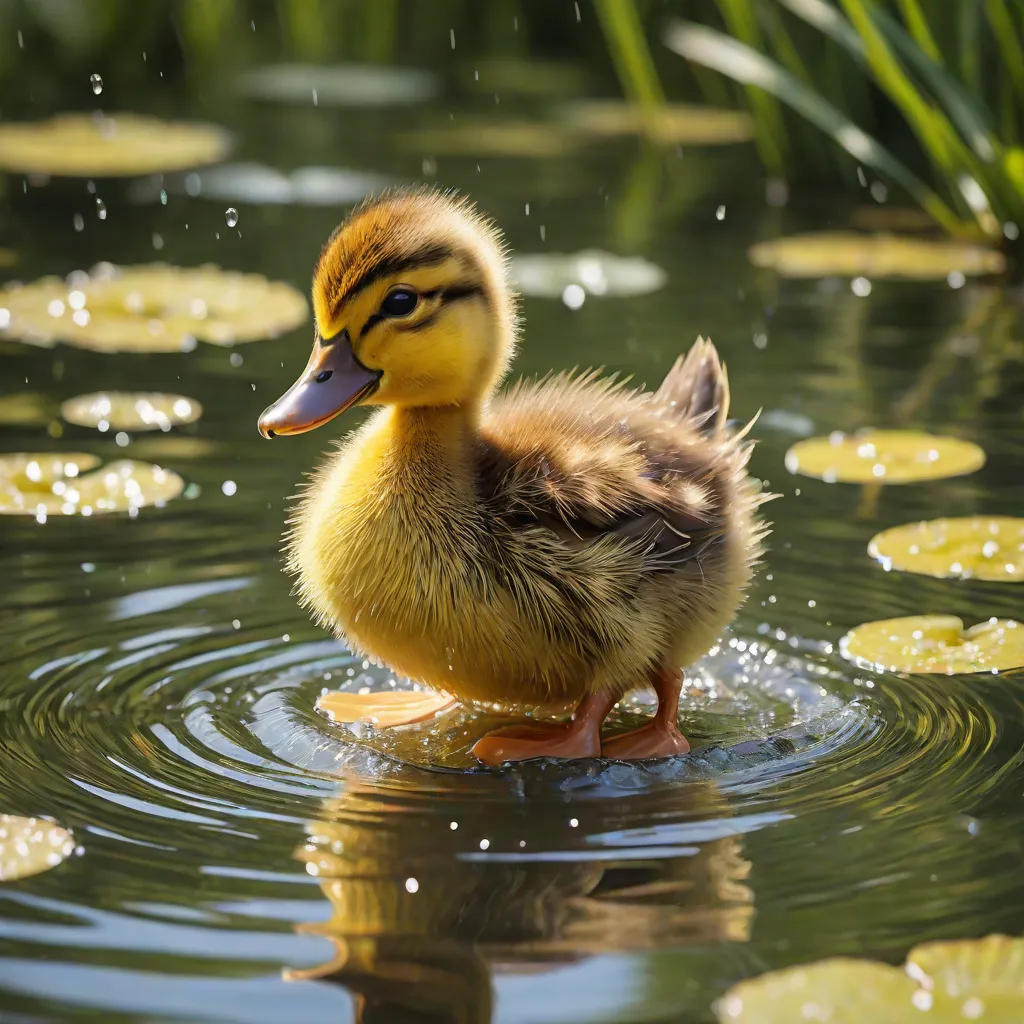 Danny the Little Duck Who Couldn't Swim