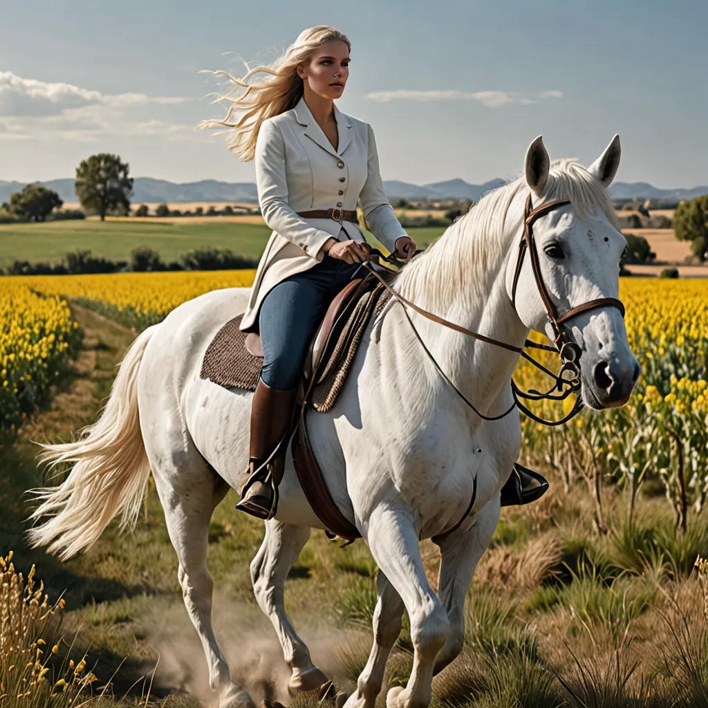 The White Horse of the Fields