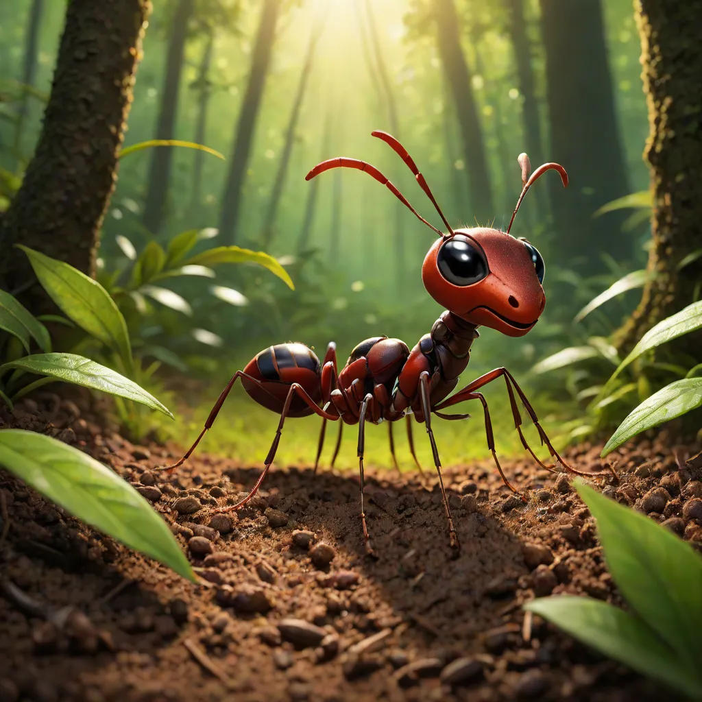 The Journey of Antonia: An Ant’s Life