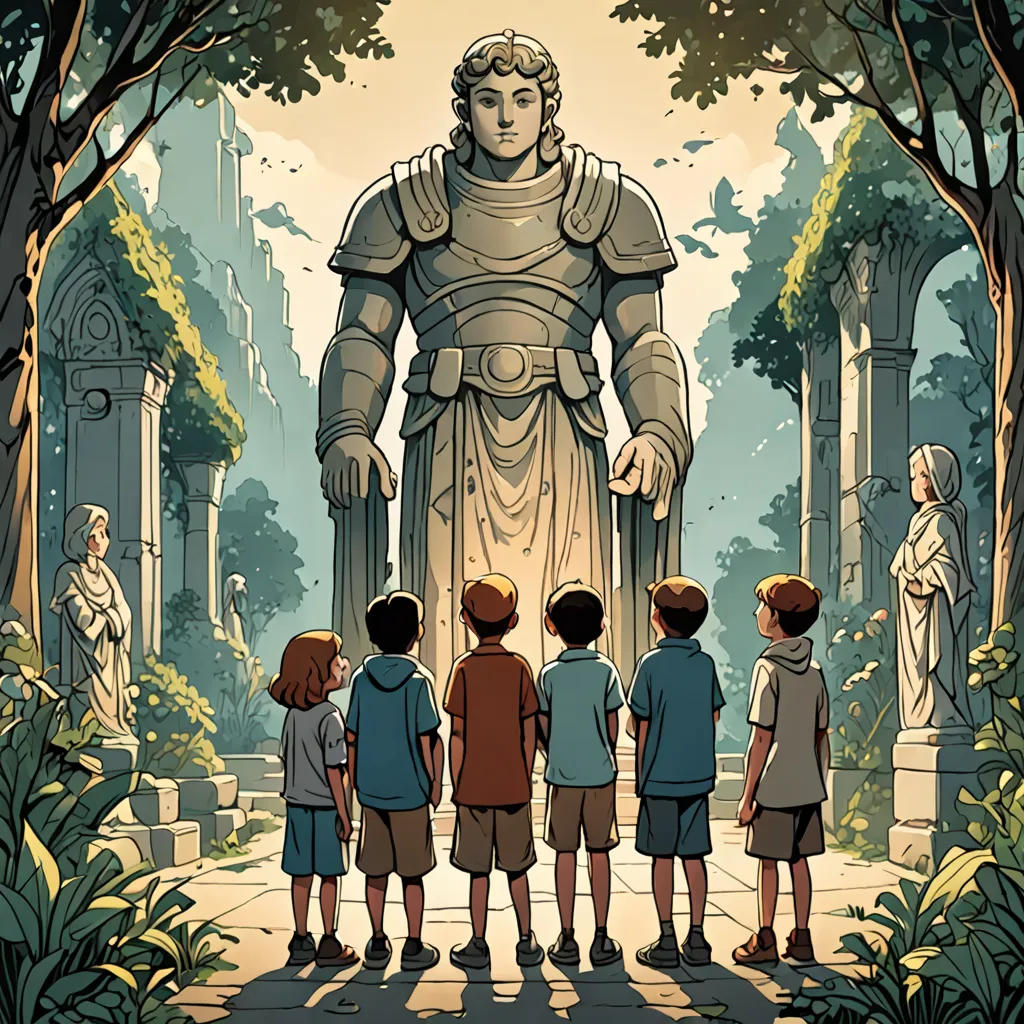 The Guardian of the Enchanted Garden