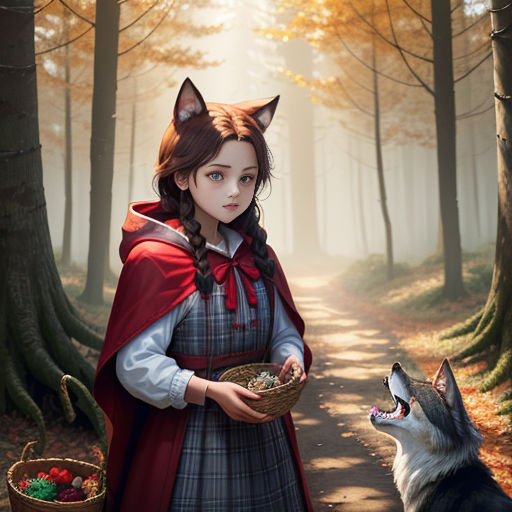 big bad wolf x little red riding hood