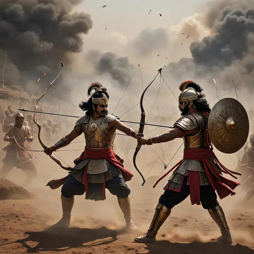 The Clash of Brothers: Arjuna vs. Karna