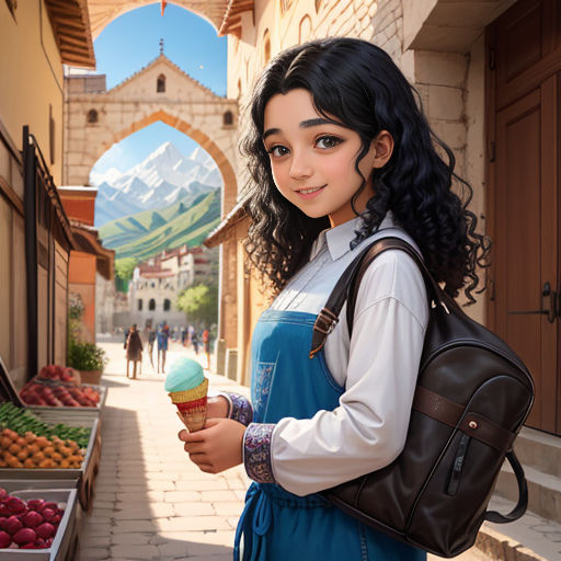 Khadija's Ice Cream Adventure