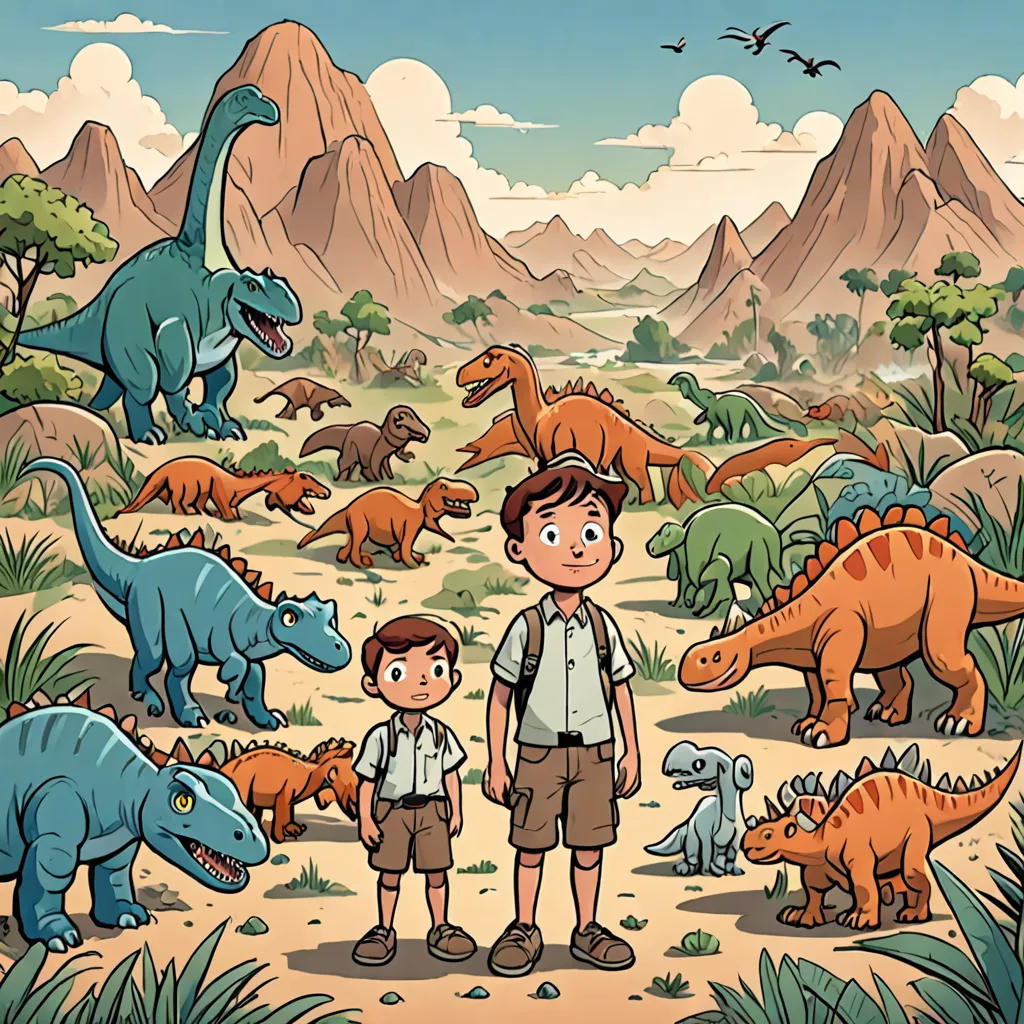 Miles and the Dino Pals