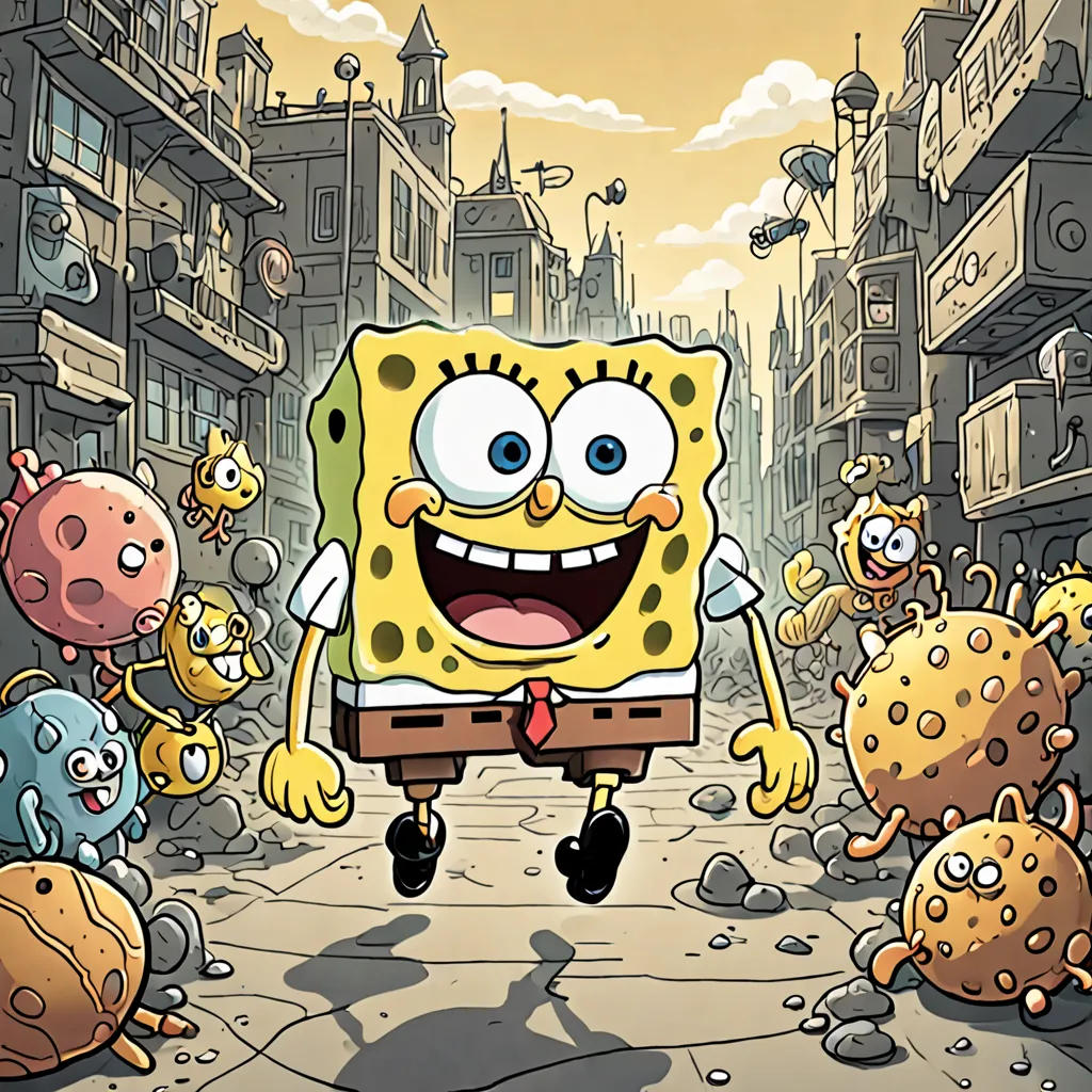The Krabby Patty Monster Mayhem