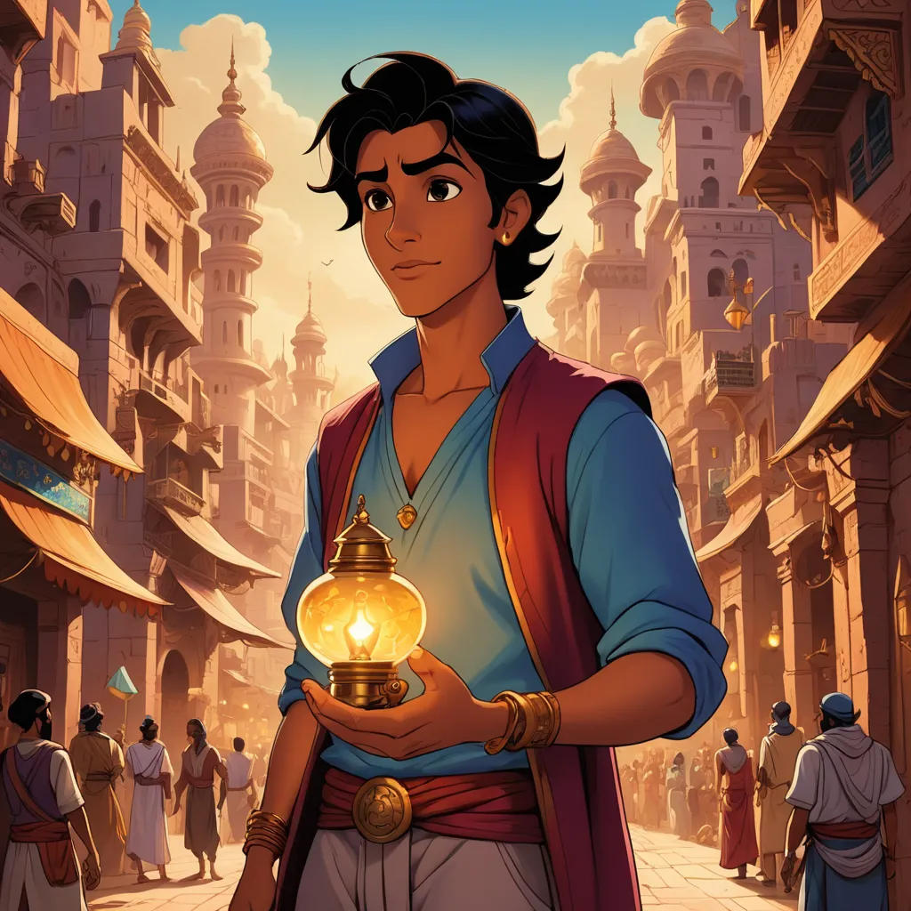 The Secret of the Magic Lamp