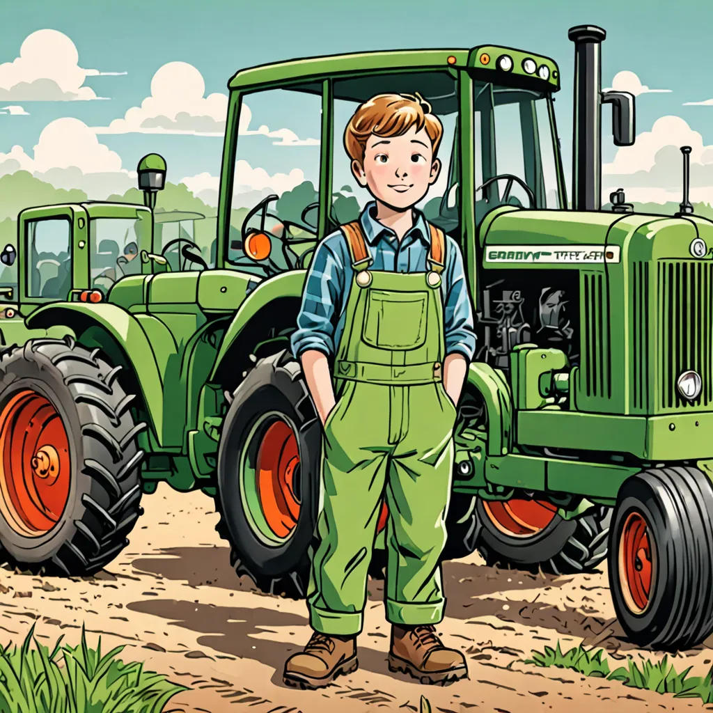 The Green Tractor Boy