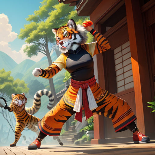 kung fu panda tigress wallpaper