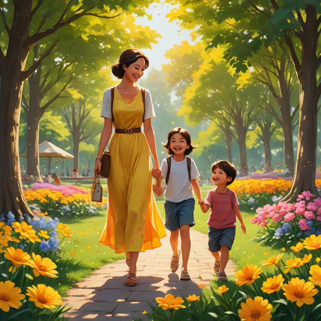 A Day with Mother