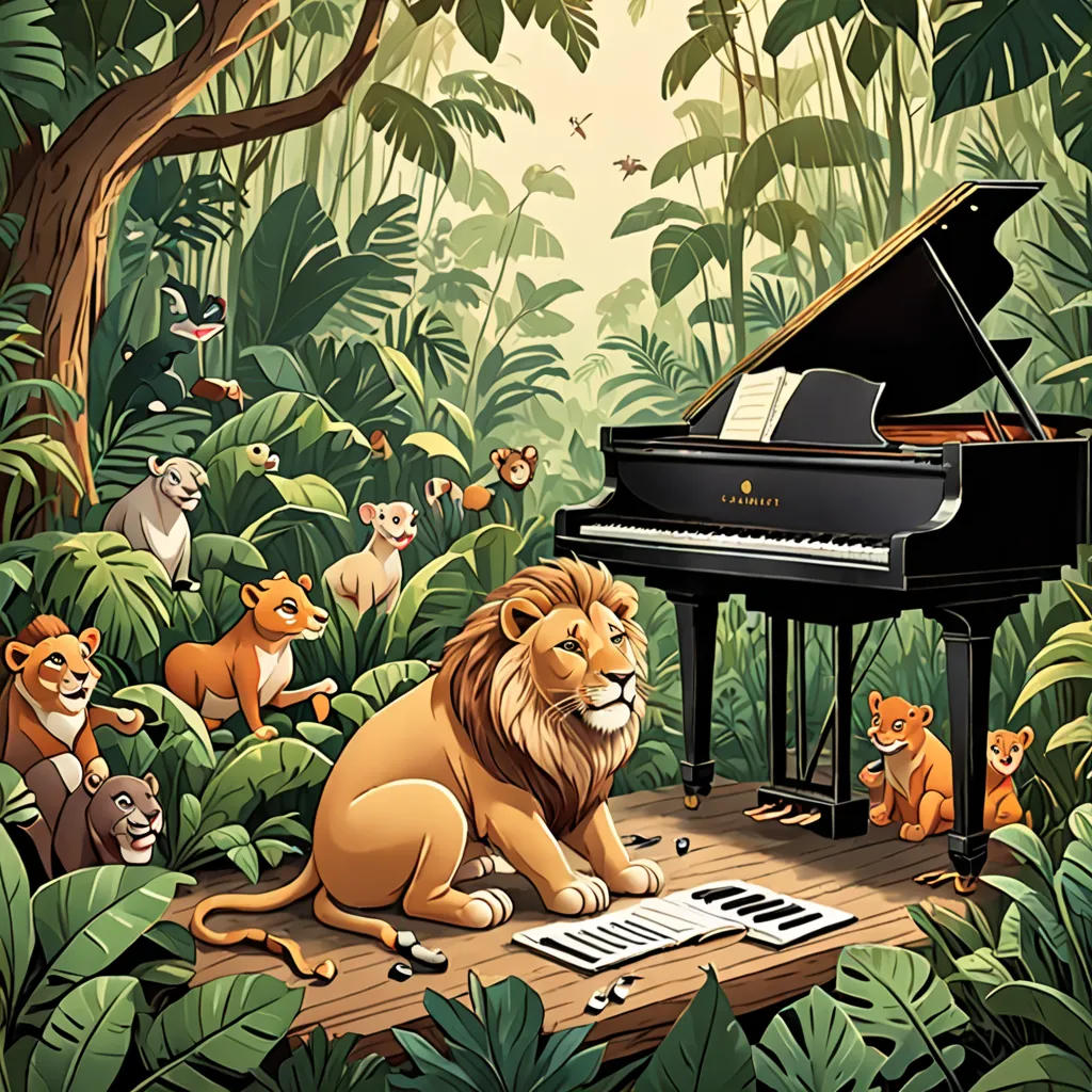 Leo the Lion Learns to Play