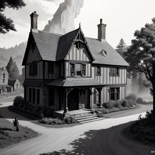 Lexica - A mansion that cast a long, foreboding shadow upon the land –  Ravenswood Manor. A sprawling edifice with turrets and ivy-covered walls,  it h