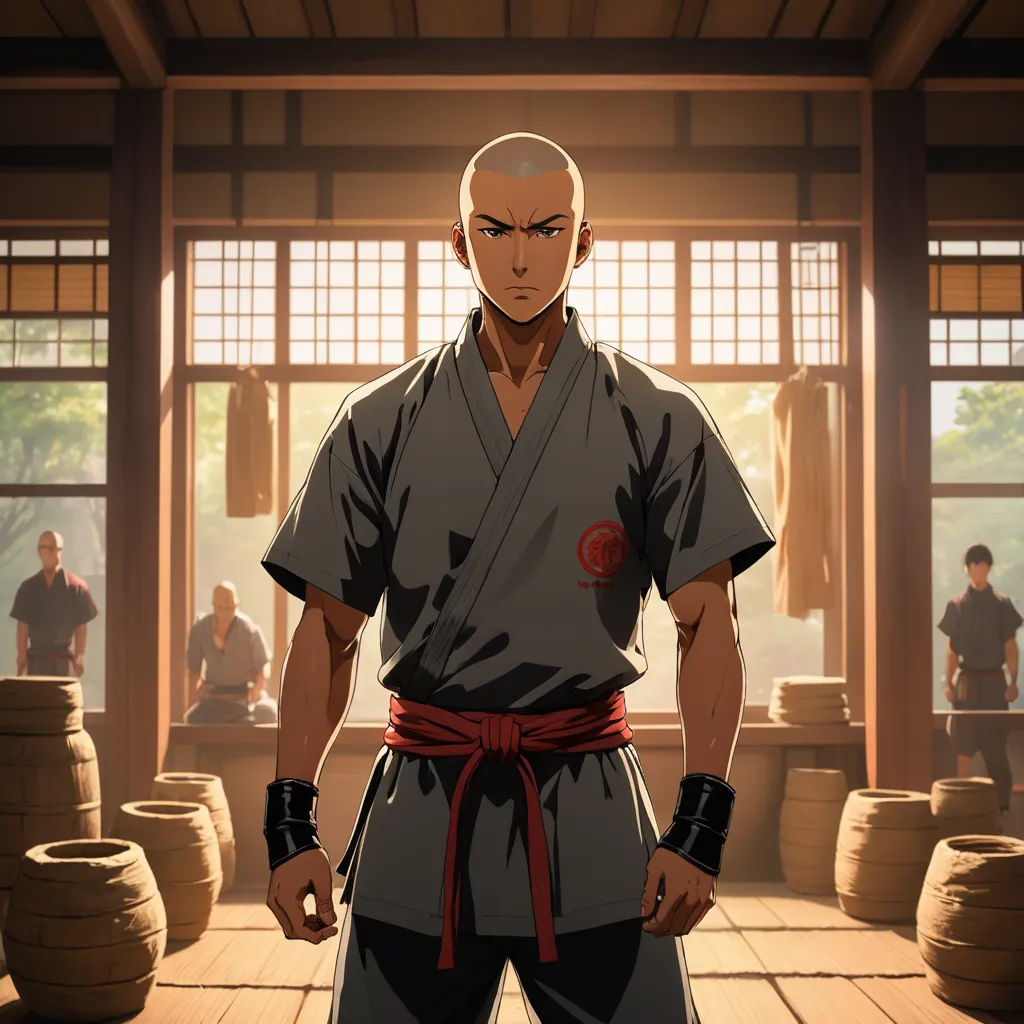 a man in a room with a lot of barrels and a window with a view of the outside of the room, sots art, concept art, Baiōken Eishun, official art