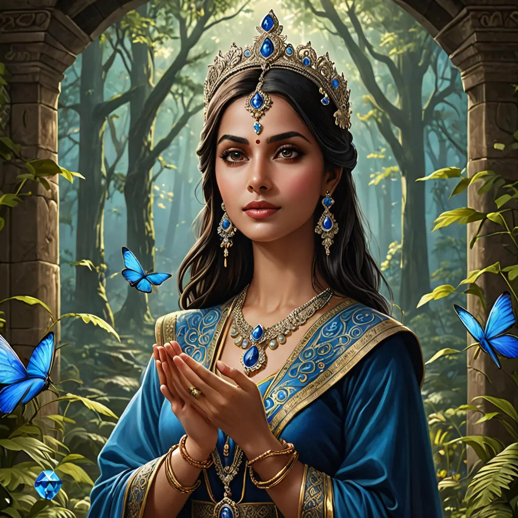 The Blue Jewel's Savior