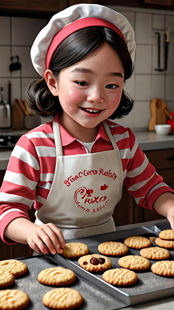 Kiki Learns to Bake Cookies