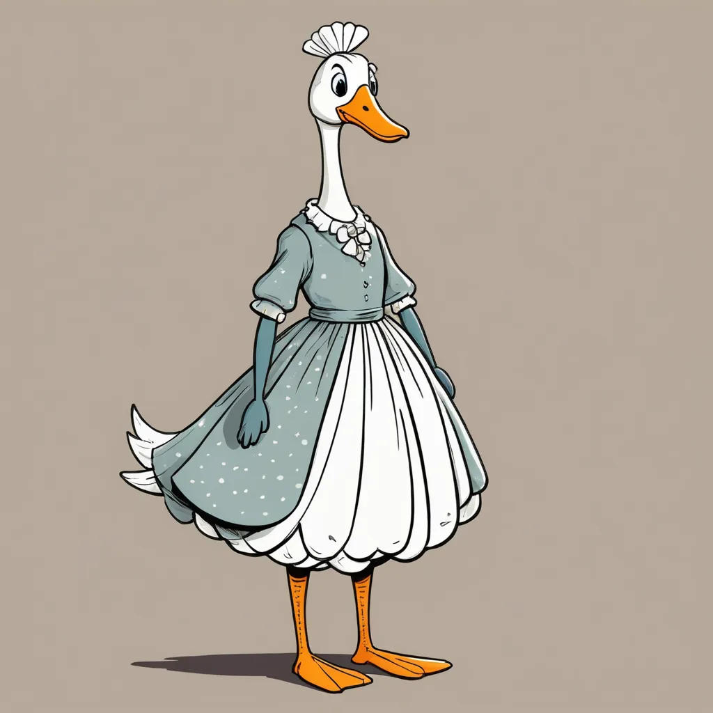 The Silly Goose and the Invisible Dress