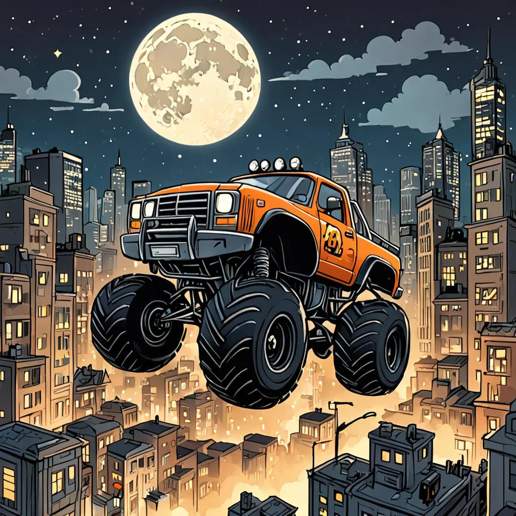 Leo's Flying Monster Truck Adventure