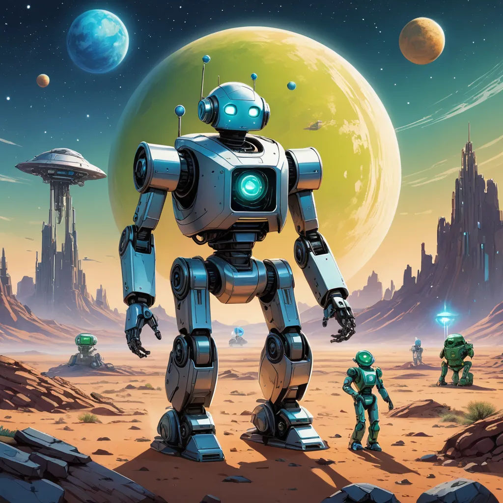 Los Dos Robots en Busca de un Nuevo Planeta | Story.com