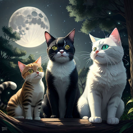 The Secret Night Society of the Cats