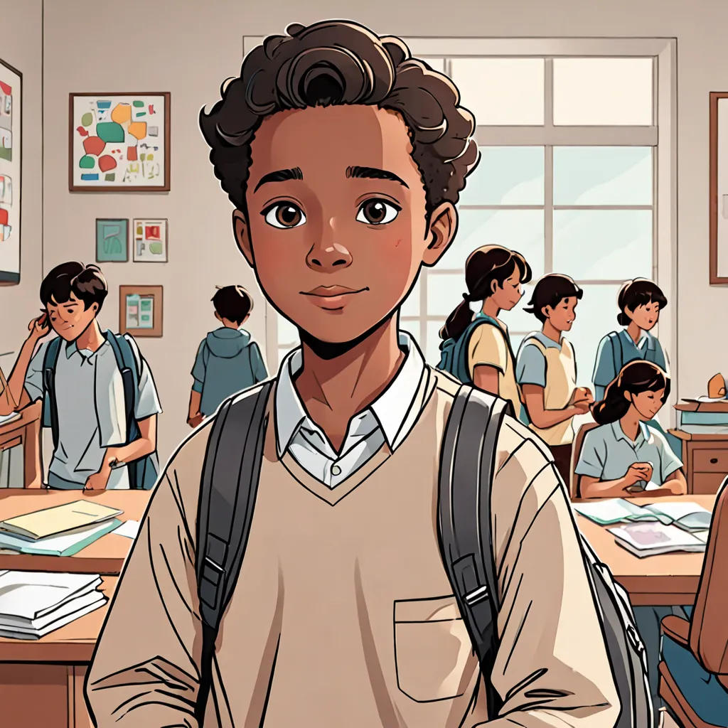 Jijah's First Day at School