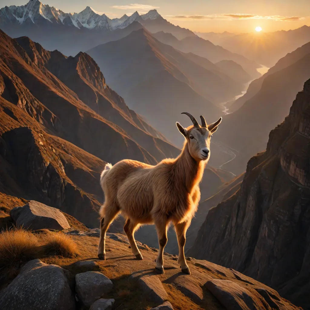 The Two Goats' Adventure