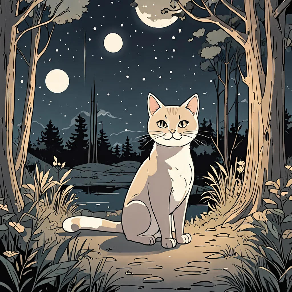 Kitty's Midnight Adventure